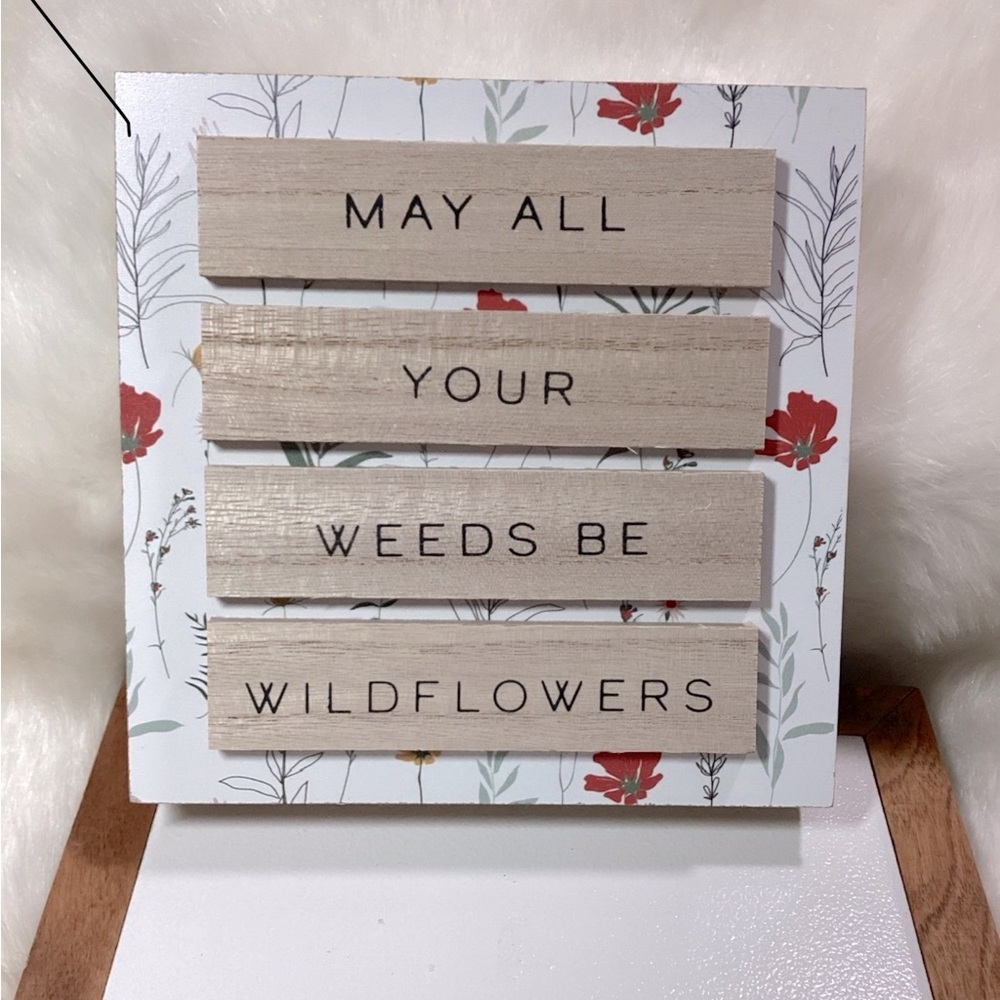 Inspiring Wood Wall Hanging